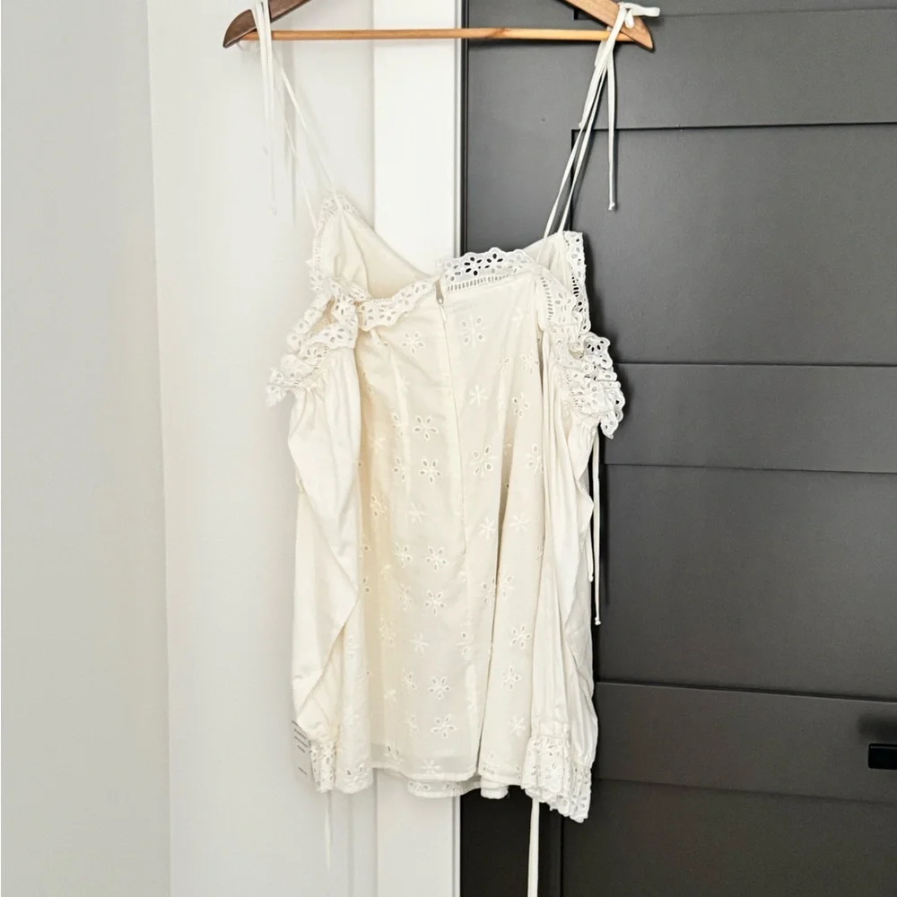 For Love And Lemons White Lace Mini Dress - Picture 5 of 14